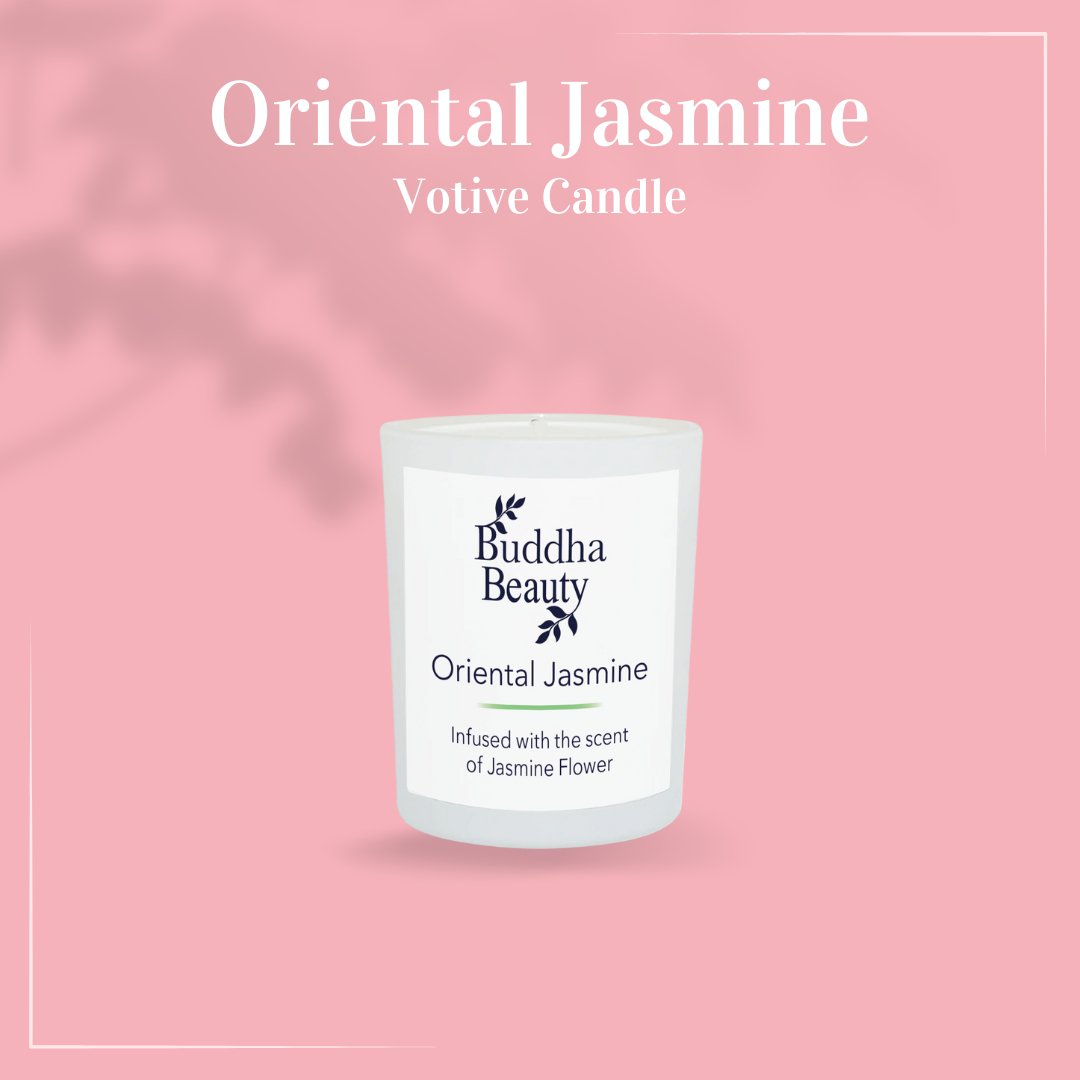 Oriental Jasmine Room Fragrance Collection - Buddha Beauty Skincare Room Candle #vegan# #cruelty-free# #skincare#