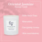 Oriental Jasmine Room Fragrance Collection - Buddha Beauty Skincare Room Candle #vegan# #cruelty-free# #skincare#
