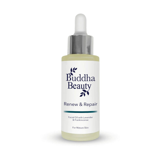 Renew & Repair Organic Facial Oil - Buddha Beauty Skincare Facial Oil #vegan# #cruelty-free# #skincare#