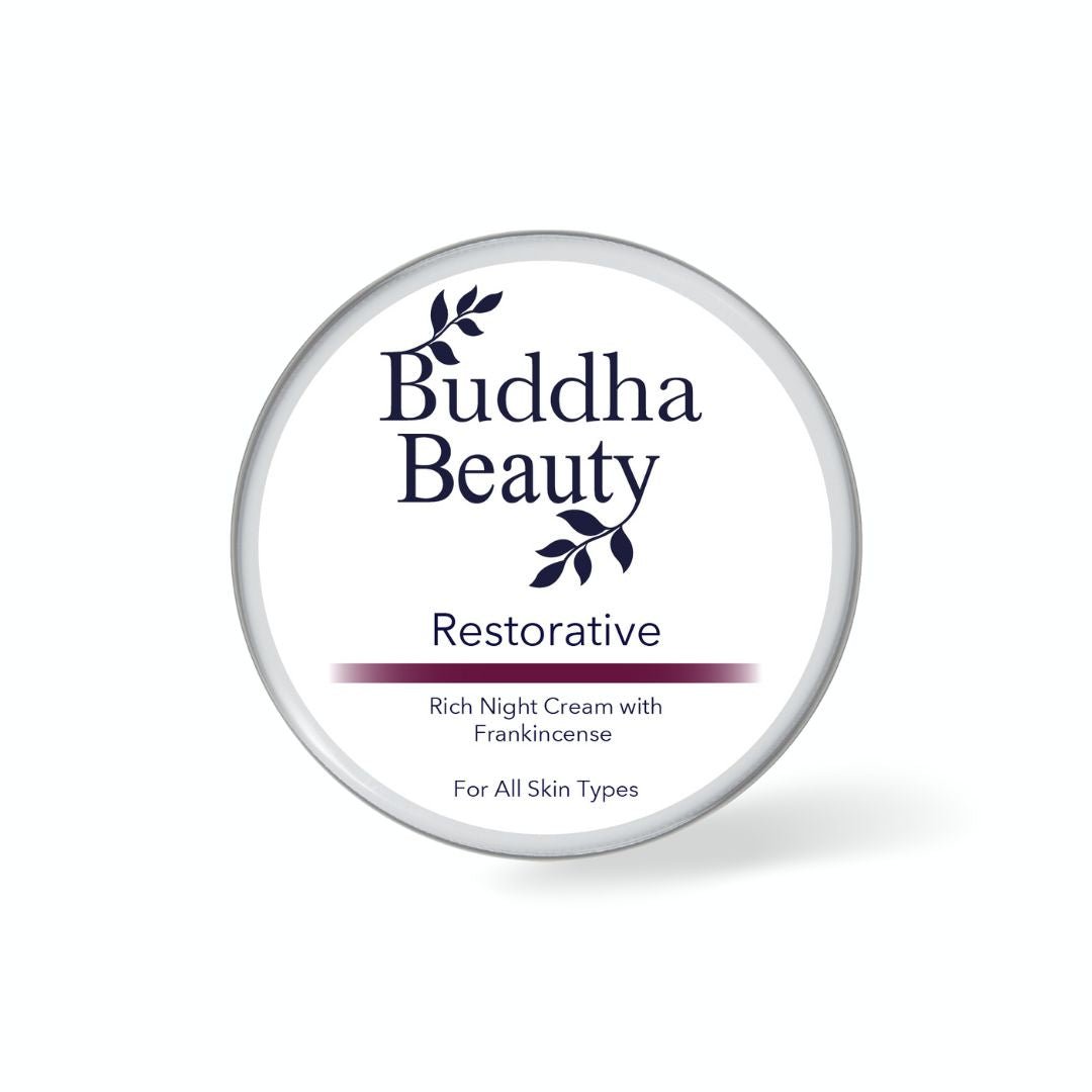 Restorative Organic Night Cream with Frankincense Oil #skincare#