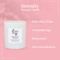 Serenity Rose Geranium Room Fragrance Collection - Buddha Beauty Skincare Room Candle #vegan# #cruelty-free# #skincare#