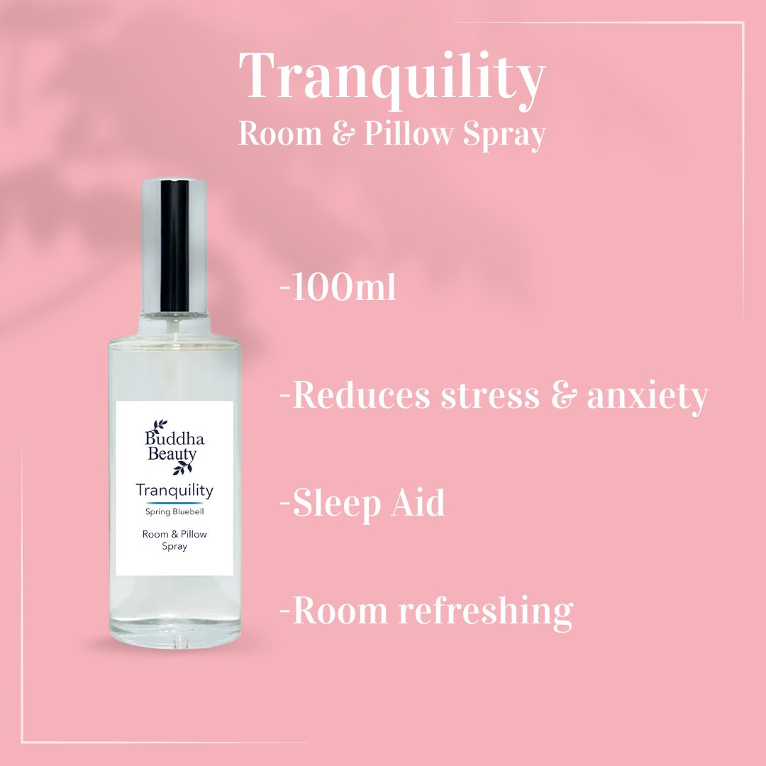 Tranquility Spring Bluebell Room Fragrance Collection - Buddha Beauty Skincare Room Candle #vegan# #cruelty-free# #skincare#