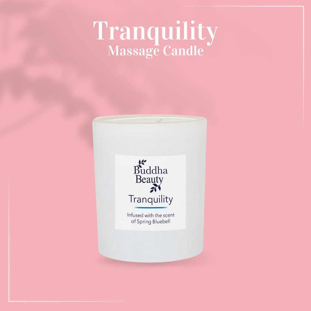 Tranquility Spring Bluebell Room Fragrance Collection - Buddha Beauty Skincare Room Candle #vegan# #cruelty-free# #skincare#