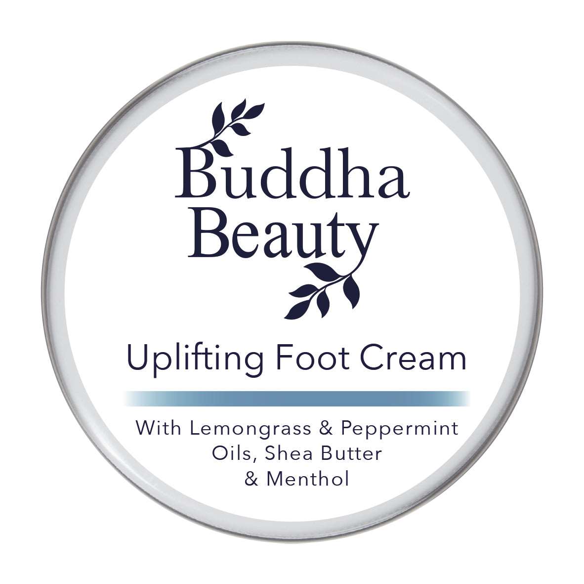 Uplifting Foot Cream with Lemongrass & Peppermint - Buddha Beauty Skincare Foot Cream #vegan# #cruelty-free# #skincare#