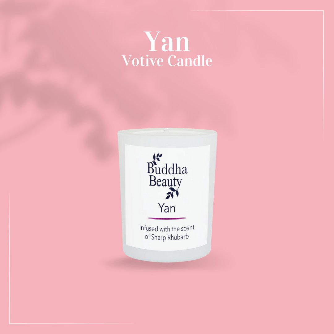 Yan Rhubarb Room Fragrance Collection - Buddha Beauty Skincare Room Candle #vegan# #cruelty-free# #skincare#