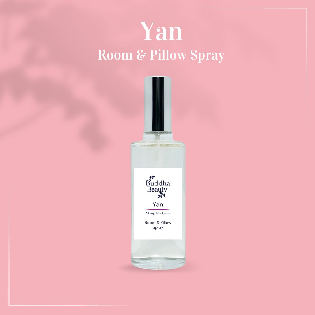 Yan Rhubarb Room Fragrance Collection - Buddha Beauty Skincare Room Candle #vegan# #cruelty-free# #skincare#